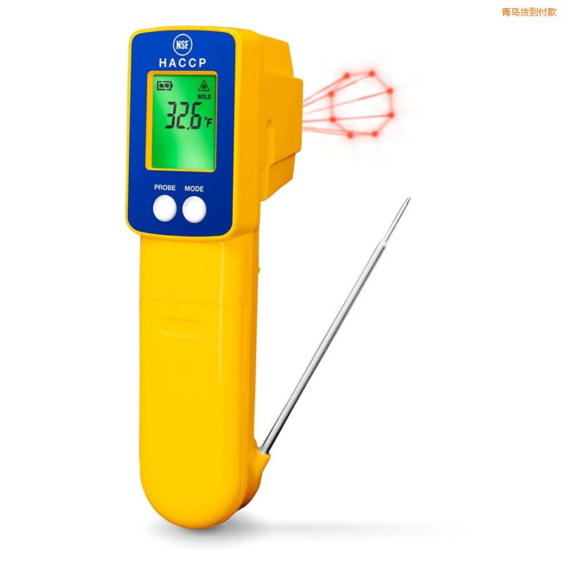 青島ThermoTrace 紅外/熱電偶探針組合溫度計(jì)